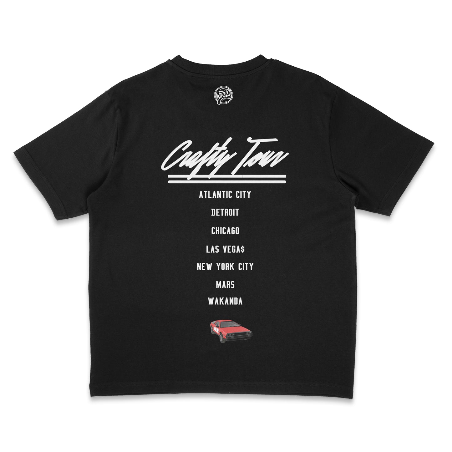 CRAFTY TOO FAST TEE - BLACK